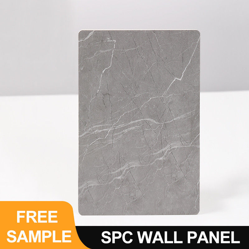 SPC Wall Panel Wholesale Of New Materials 600*2440*4mm Waterproof PVC Stone Plastic Eco-Friendly Marble Sheet Seamless Board For Shower And Bathroom