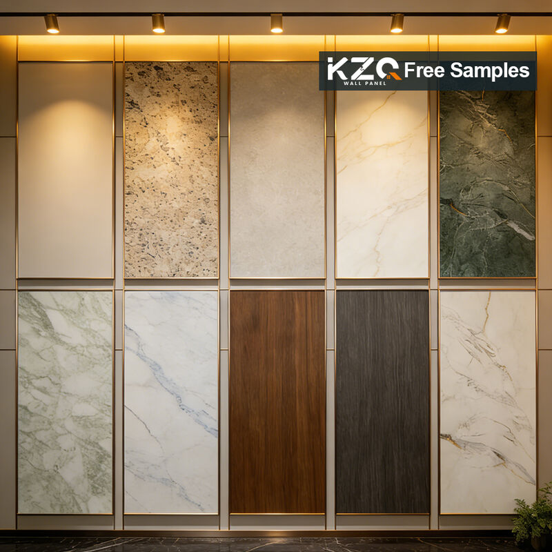 Customized PVC Wood Grain Wall Panel Interior Decoration Wall Panel For Indoor And Hotel