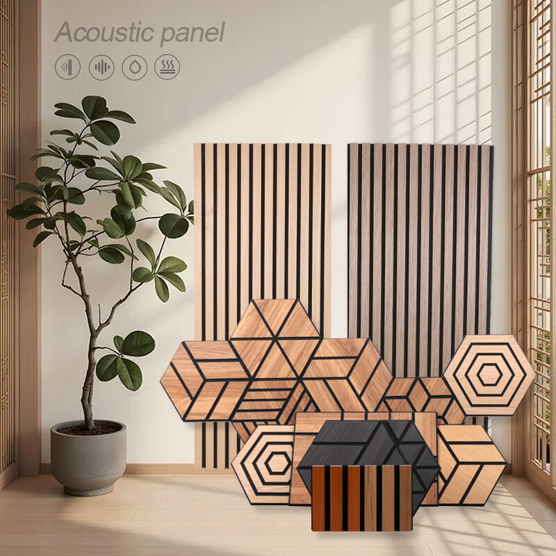Sound Absorbing Acoustical Polyester Panels Modern Office Building Interior Decoration Material