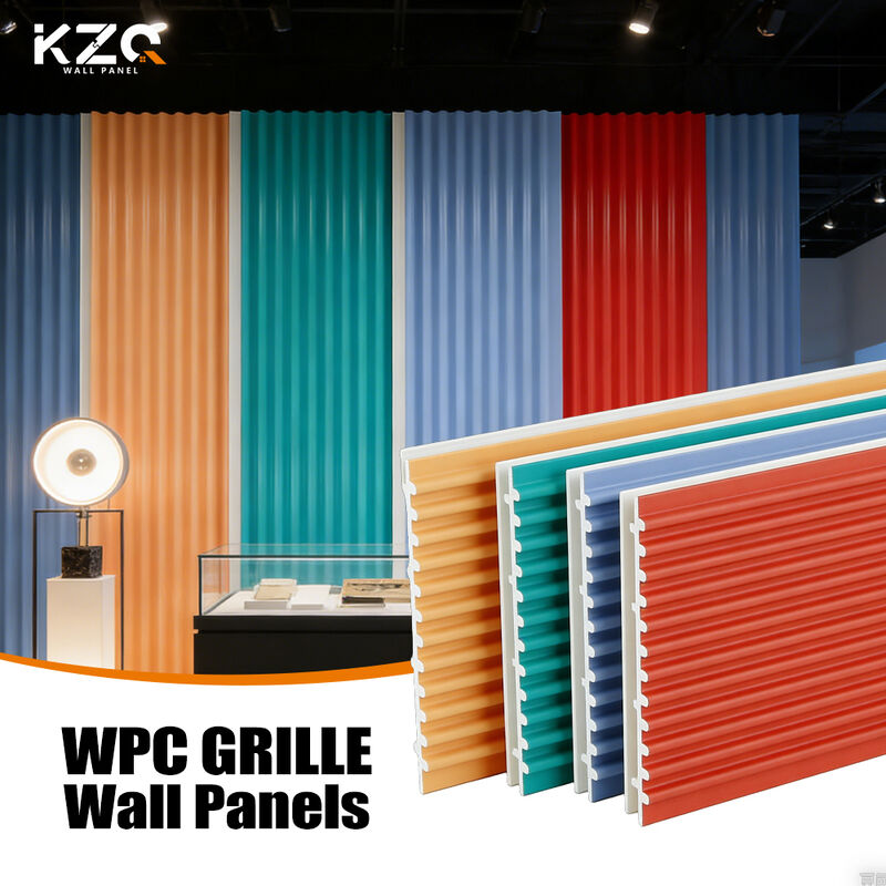 Hot Sale PVC WPC Wall Panel Waterproof And Moisture-proof Wall Paneling For Decorative Interior
