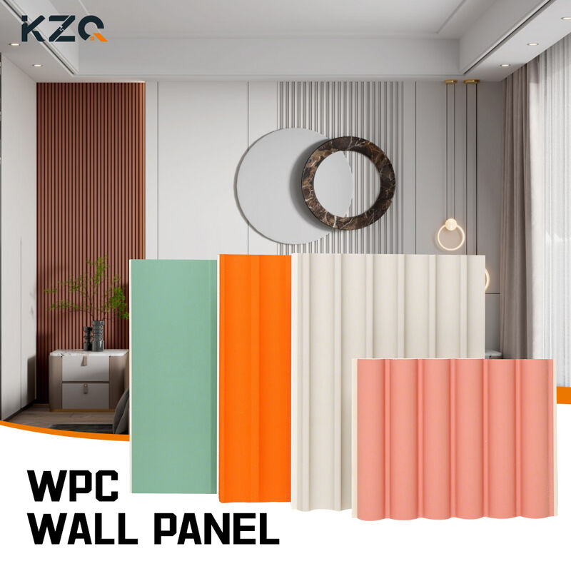 Interior WPC Wall Panel Sound-Absorbing & Moisture-Proof For Living Room Bedroom