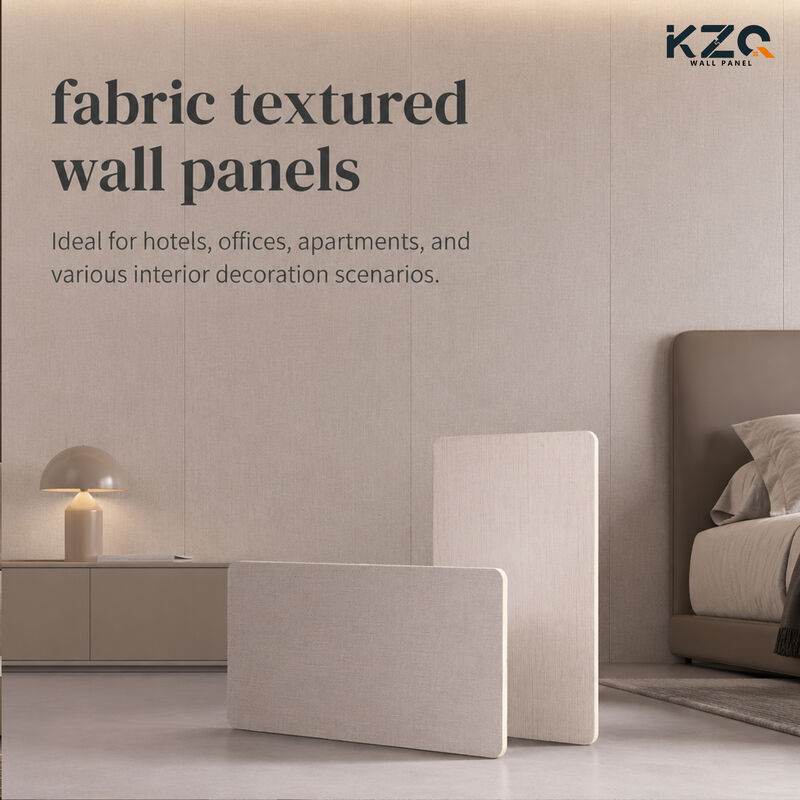 Fabric Wall Panel Factory Direct Sales Bamboo Wood Fiber TV Background Wall