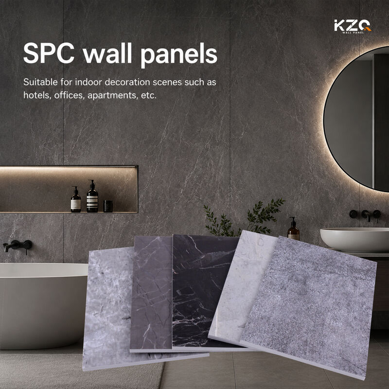 Factory Wholesale Spc Wall Panels Marble Wall Panel For Bathroom
