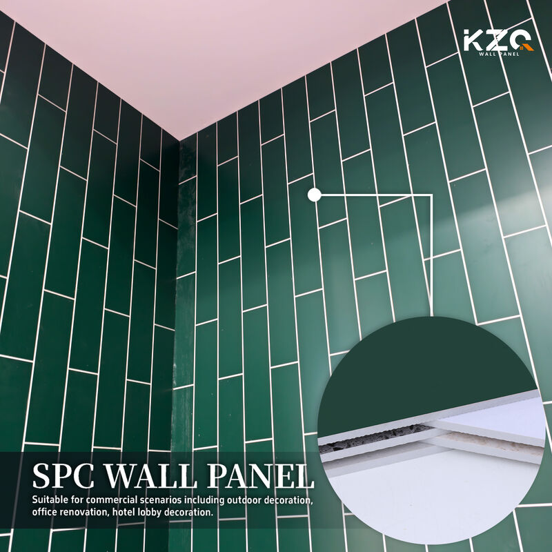 New Product Eco Friendly Marble Wall Panel SPC Wall Panel Waterproof for Apartment