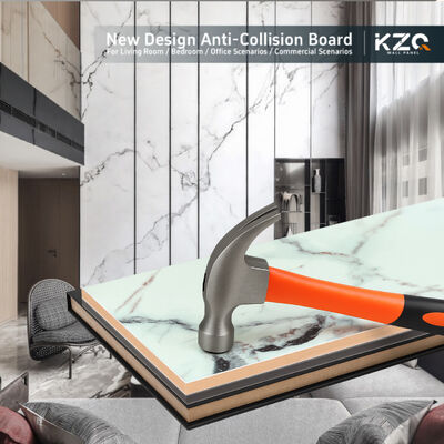 New Product Paint Free Bamboo Wood Fiber Wall Panel Anti Collision Waterproof Moisture Proof Easy Install for Hotel Corridors