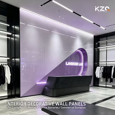 New Product bamboo charcoal wood veneer modern wall panel for Commercial Decoration