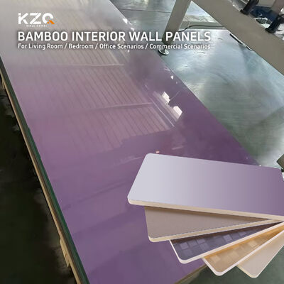 New Design Wall Panel Bamboo Charcoal Wood Veneer 3D Wall Panel PVC Wall Panel for Commercial Environments
